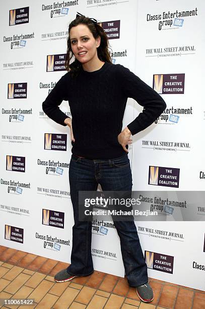 Ione Skye during 2007 Park City - The Wall Street Journal Weekend Edition Presents Creative Coalition Mentor Sessions at Cafe Brilliant in Park City,...