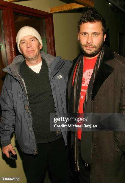 Timothy Hutton and Jeremy Sisto during 2007 Park City - Late Night at the Heineken Green Room at Heineken Green Room in Park City, Utah, United...