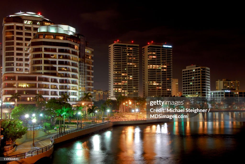 West Palm Beach Skyline