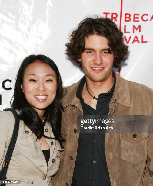 Linda Park and Evan Miller during 5th Annual Tribeca Film Festival - "Fat Girls" Screening and After Party at AMC Loews 11th St. Cinemas in New York...