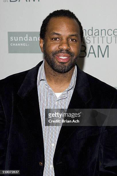 Byron Hurt during Sundance Institute at BAM Opening Night Celebration - Arrivals at BAM in New York City, New York, United States.