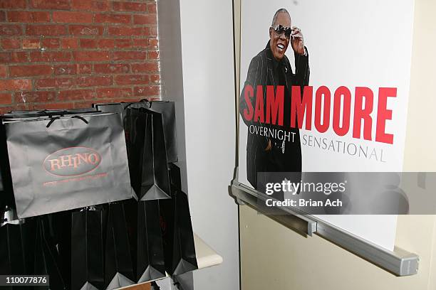 Atmosphere during Sam Moore Overnight Sensational Listening Party - July 18, 2006 at Pre:Post in New York City, New York, United States.