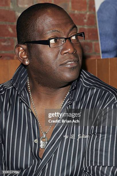 Randy Jackson during Sam Moore Overnight Sensational Listening Party - July 18, 2006 at Pre:Post in New York City, New York, United States.