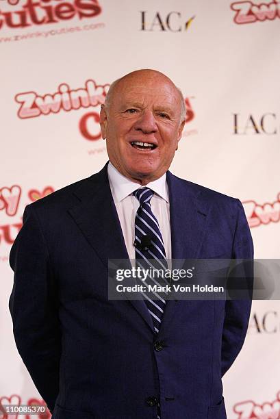 Chairman and Chief Executive Officer of IAC Barry Diller attends the Hollywood Records & Star Jordan Pruitt Joins IAC CEO Barry Diller For Debut of...