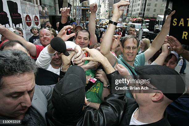 Atmosphere during XM Radio Shock Jocks Opie and Anthony Return To The Air - June 15, 2007 at CBS Radio Studios - XM Satellite Radio Studios in New...