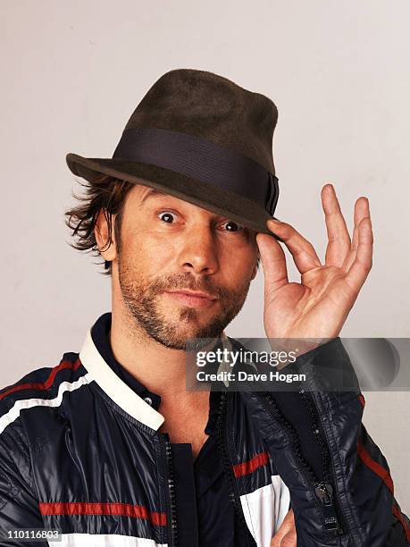 Jay Kay of Jamiroquai poses for a portrait session to promote the bands new album 'Rock Dust Light Star' on January 28, 2011 in London, England.