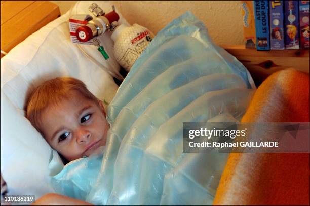 Gwilherm, victim of the very rare Stuve Wiedmann syndrome in Nice, France in May, 2001 - Without any warning, Gwilherm is a victim of sudden...