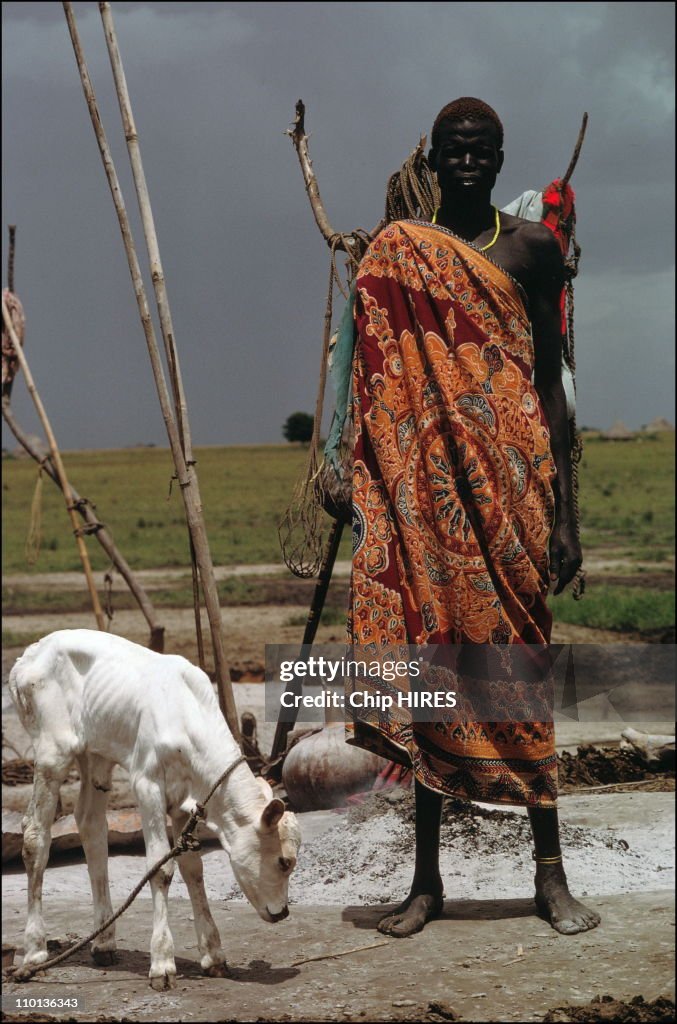 Construction of the Jonglei Canal in Sudan on February 24th,1983.