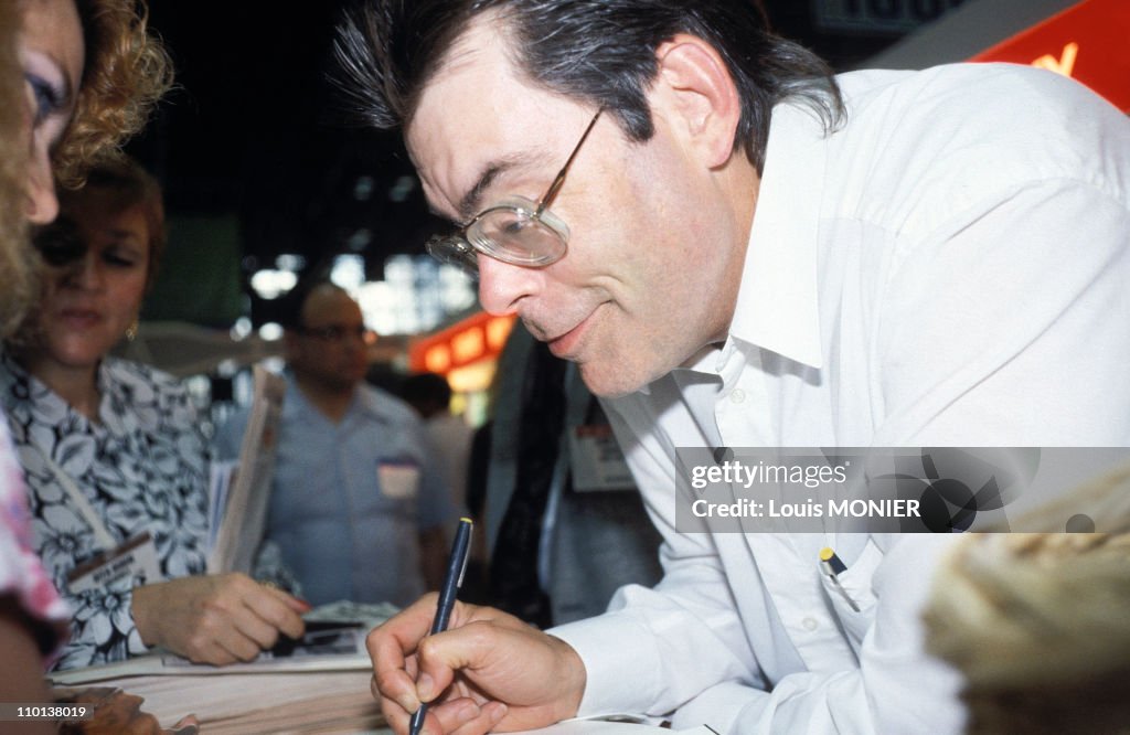 The writer Stephan King in New York, United States in June, 1991.