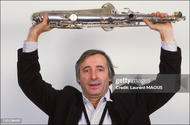 Close-up Alex Metayer in Paris, France on December 31, 1985.