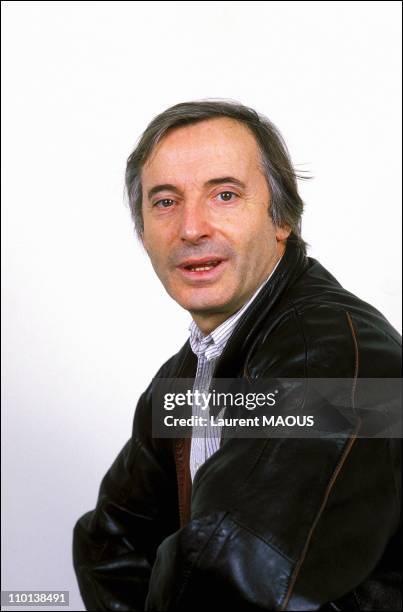 Close-up Alex Metayer in Paris, France on December 31, 1985