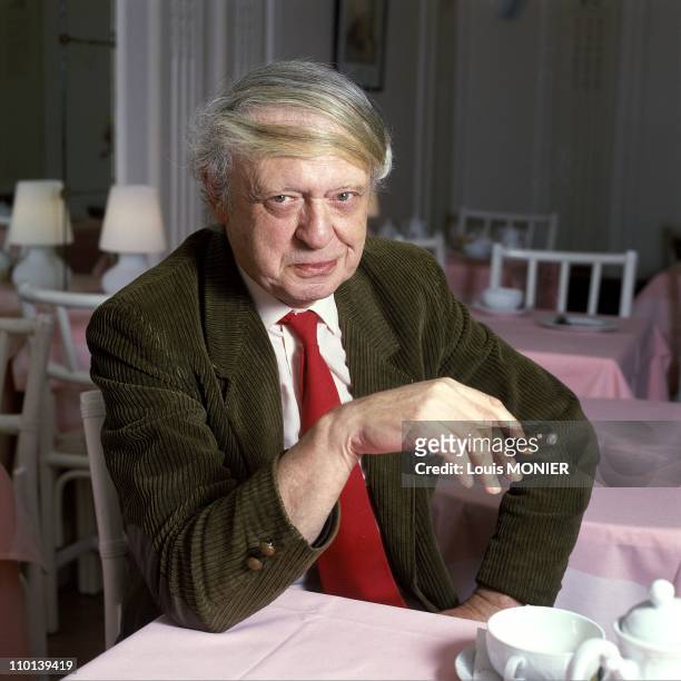 The writer Anthony Burgess in France in June, 1988.