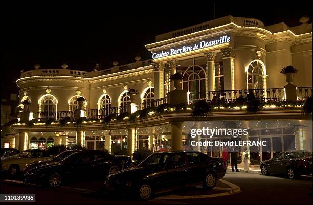 Deauville, the Paris of northern France - The Casino Barriere, Deauville in Deauville, France on August 22, 2001.