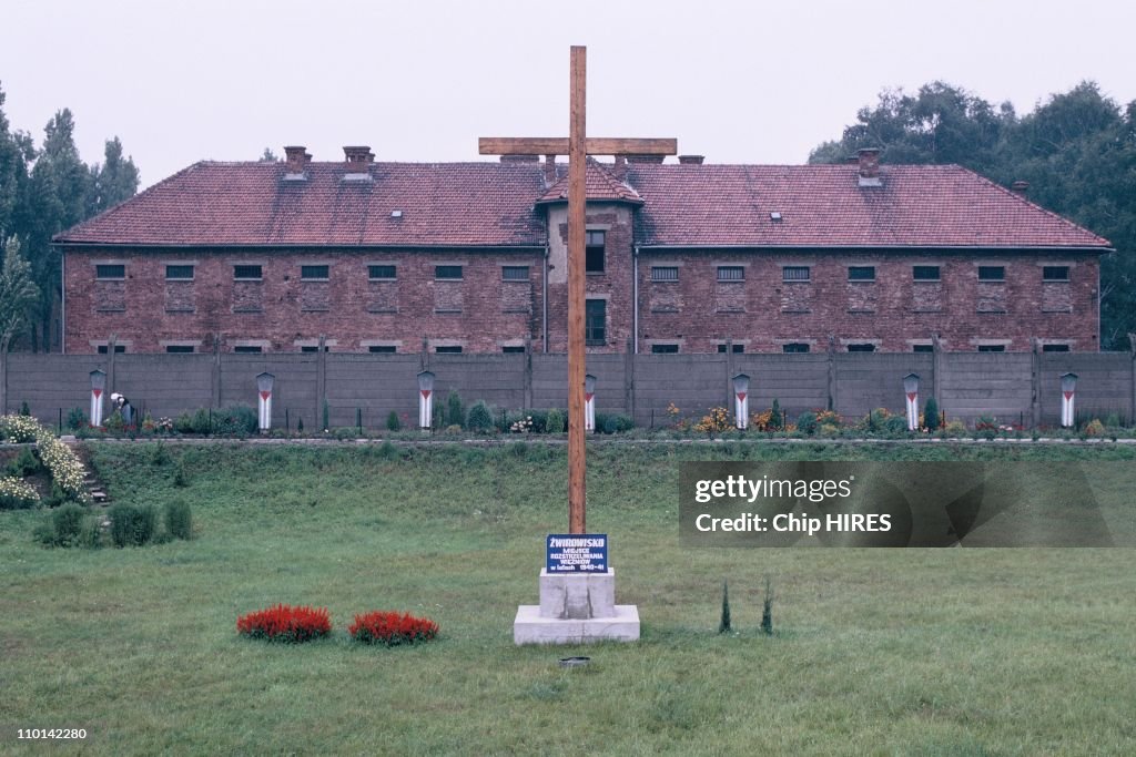 The Carmelite convent in Auschwitz, Poland in September, 1989.