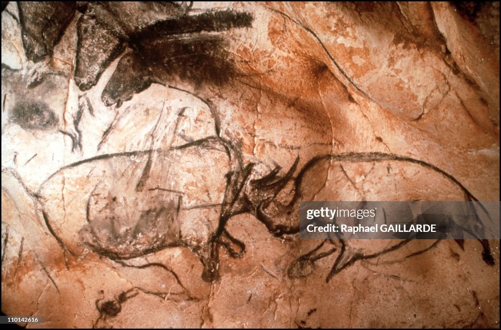 French researchers confirm early data of Chauvet Cave in France on October 02, 2001.
