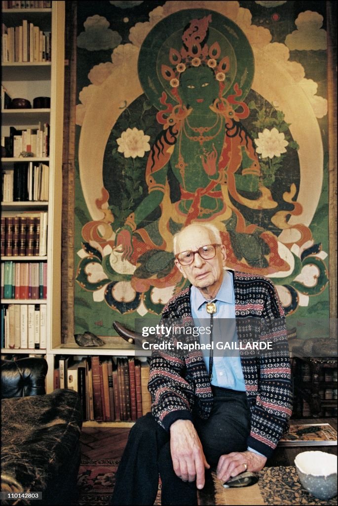 Claude Levi-Strauss in France on November 13, 1997.