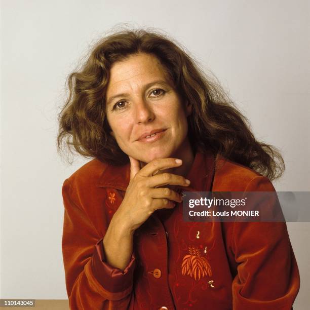The writer Natacha Michel in France in 1988.