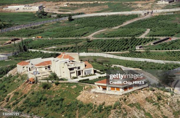 Saddam Hussein's summer residence near Anechki in Iraq on May 02, 1991.