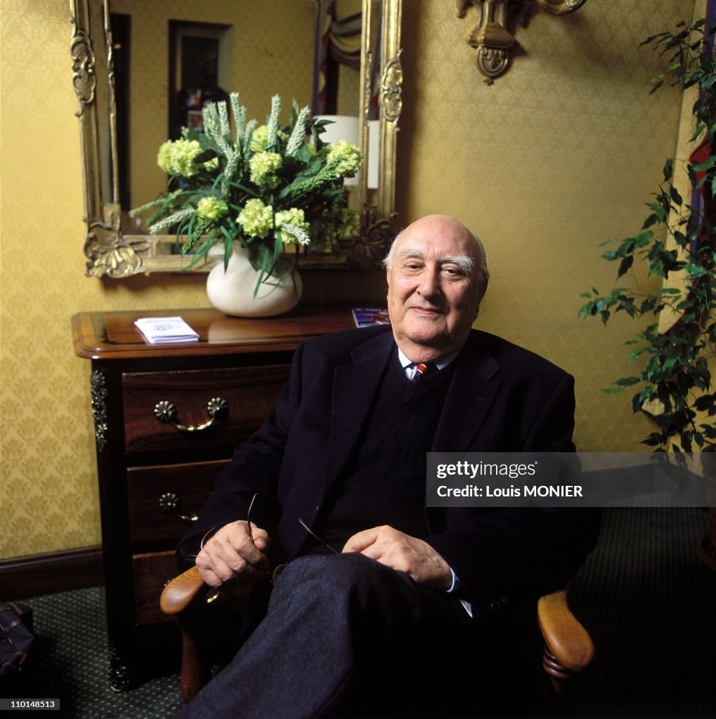 Andrea Camilleri, Writer In France On March 19, 1999.