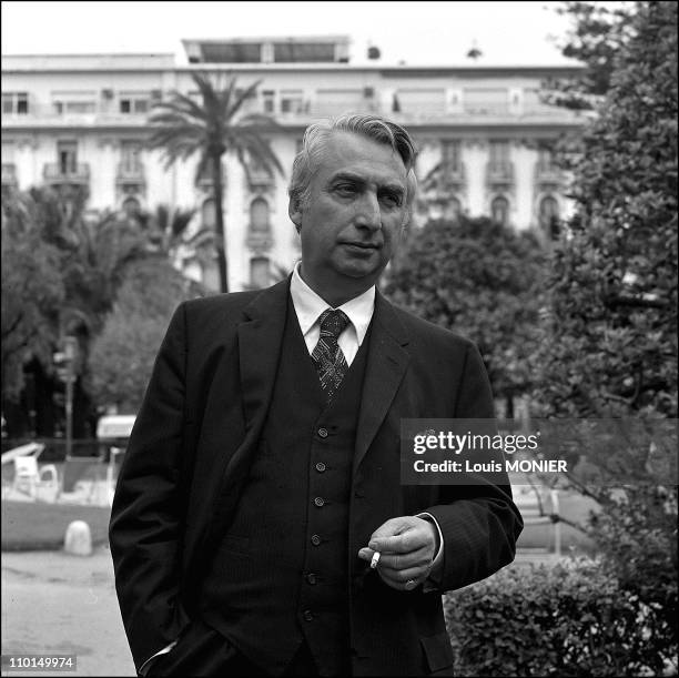 Roland Barthes, writer in France in 1972.