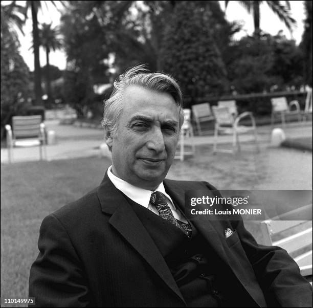 Roland Barthes, writer in France in 1972.