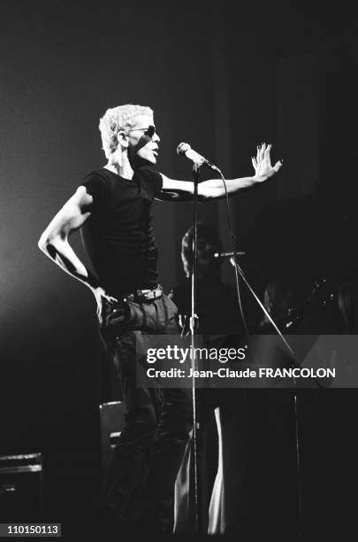 Lou Reed Time Rocker Lou Reed In Concert Photos and Premium High Res Pictures - Getty Images