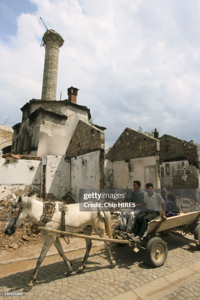 Troubles In Yugoslavia In June, 1999.