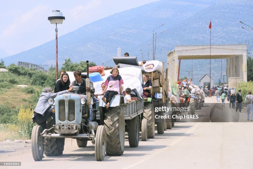 Troubles In Yugoslavia In June, 1999.