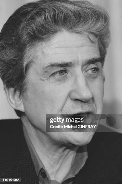 Alain Resnais, 'Stavisky''s film director at Cannes film festival in Cannes, France on May 14, 1974.