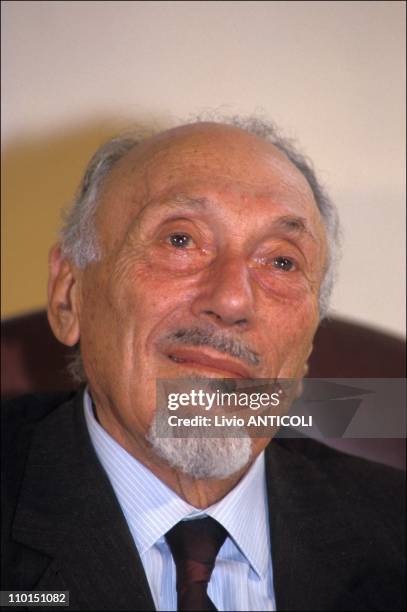 Elio Toaff Photos and Premium High Res Pictures Getty Images