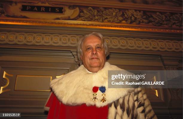 Pierre Truche, new general prosecutor at the court of appeal in Paris, France on January 06, 1993.