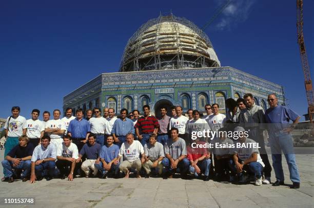 French team in Jericho, Israel on Octorber 09, 1993.