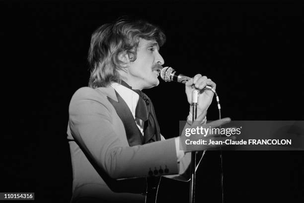 Christophe's concert in Olympia on November 26, 1974