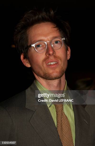 Wes Anderson at the Museum of Modern Art for 'A Work in Progress: An evening with David Russell' in New York, United States on April 10, 2002 - A...