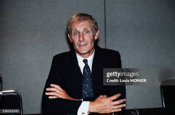 Peter Benchley in United States in June, 1991.