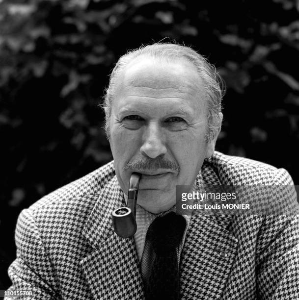 Archivements: Literary personalities, Jean Dutourd in France on June 10, 1978.