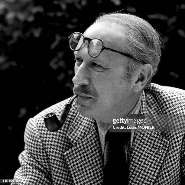 Archivements: Literary personalities, Jean Dutourd in France on June 10, 1978.