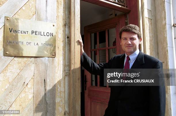 Vincent Peillon, member of the sum S - P in France on April 29, 2000.