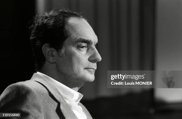 Archivements: Italo Calvino in Paris, France in 1970.