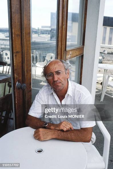 Philippe Jacquin, writer in France in August, 1990. Nachrichtenfoto