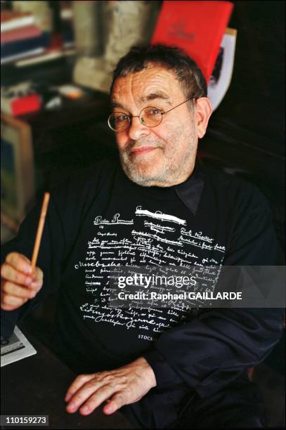 Fernando Arrabal, author in France in June, 2002.