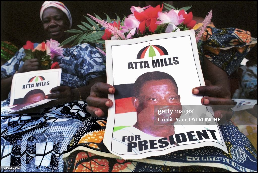 Elections, Illustration In Accra, Ghana In October, 2000.