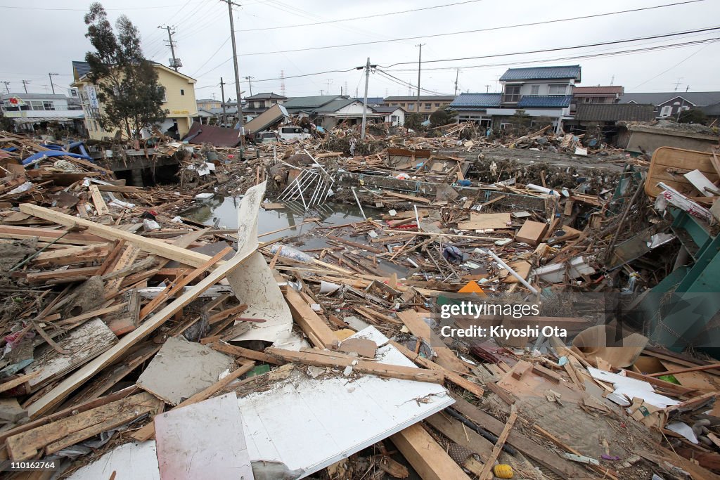 Magnitude 9.0 Earthquake And Tsunami Devastate Northern Japan