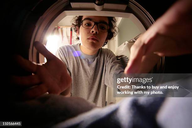man washing machine - habit clothing stock pictures, royalty-free photos & images