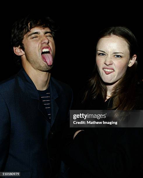 Milo Ventimiglia and Alexis Bledel during ACADEMY OF TELEVISION ARTS & SCIENCES presents Behind the Scenes of "Gilmore Girls" at Leonard H. Goldenson...