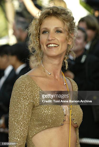 Alexandra Lamy during 2003 Cannes Film Festival - "Dogville" Premiere at Palais Des Festival in Cannes, France.