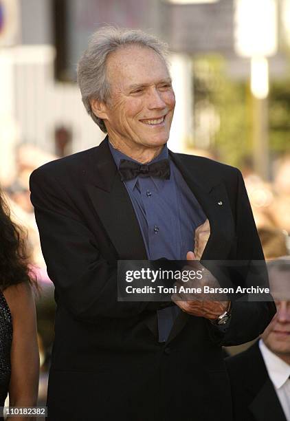 Clint Eastwood during 2003 Cannes Film Festival -"Mystic River" Premiere at Palais des Festivals in Cannes, France.