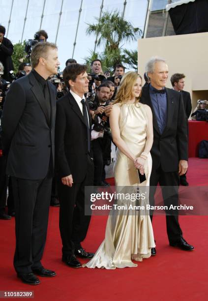 Tim Robbins, Kevin Bacon, Laura Linney and Clint Eastwood