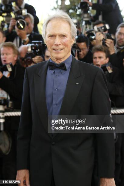 Clint Eastwood during 2003 Cannes Film Festival -"Mystic River" Premiere at Palais des Festivals in Cannes, France.