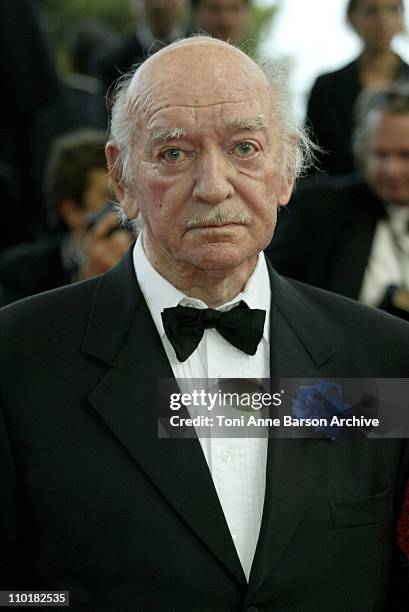 Eddie Barclay during 2003 Cannes Film Festival - Closing Ceremony - Arrivals at Palais des Festivals in Cannes, France.